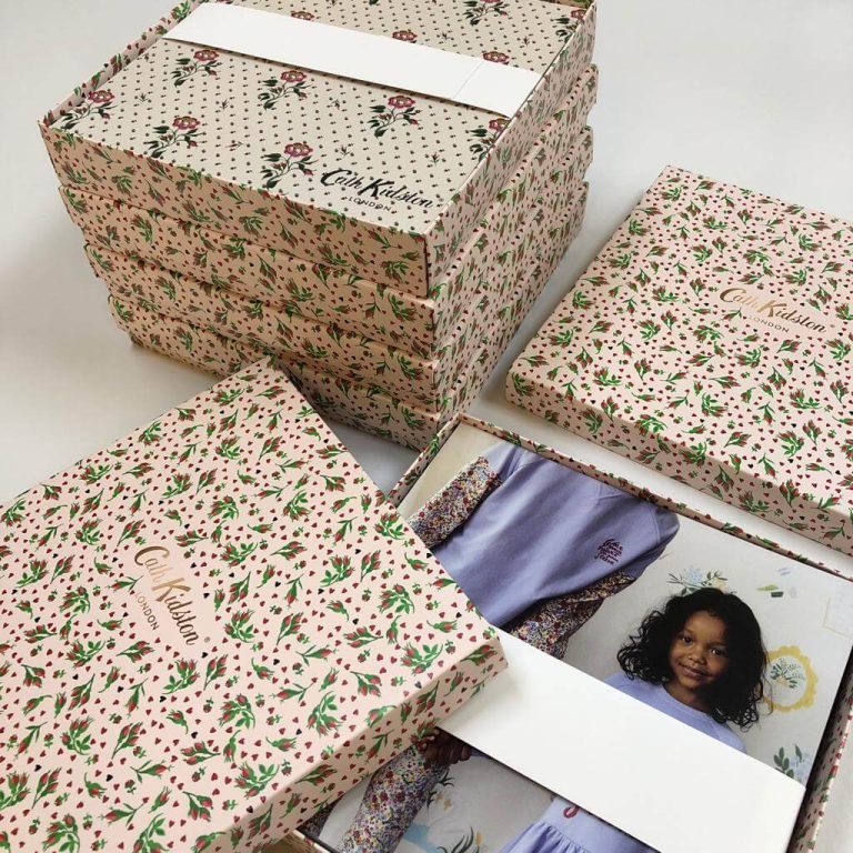 Hand fabricated elements made by PW Shop for Cath Kidston. Limited edition Christmas gift boxes.