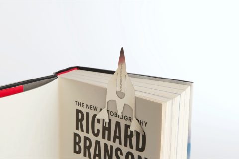 Book sleeve crafted by PW Shop for Richard Branson's Autobiography