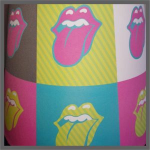 The classic Rolling Stones "Tongue" logo in the process of being animated. Project Works London / PW Shop